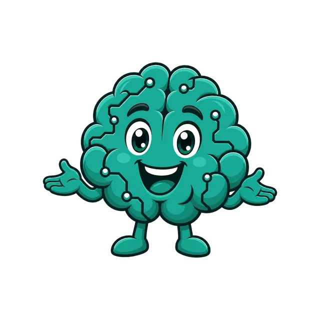 Brainy, the SmarterBrain mascot